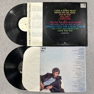 2x Eddie Rabbitt Vinyl Albums